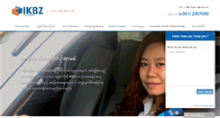 Desktop Screenshot of i-kbz.com